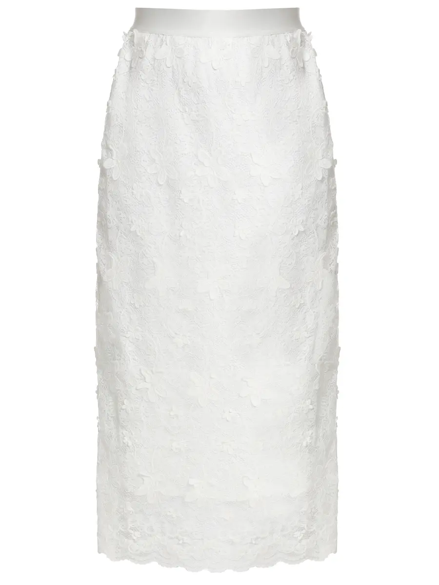 Юбка из кружева