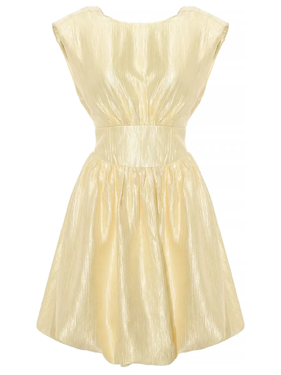 Платье однотонное