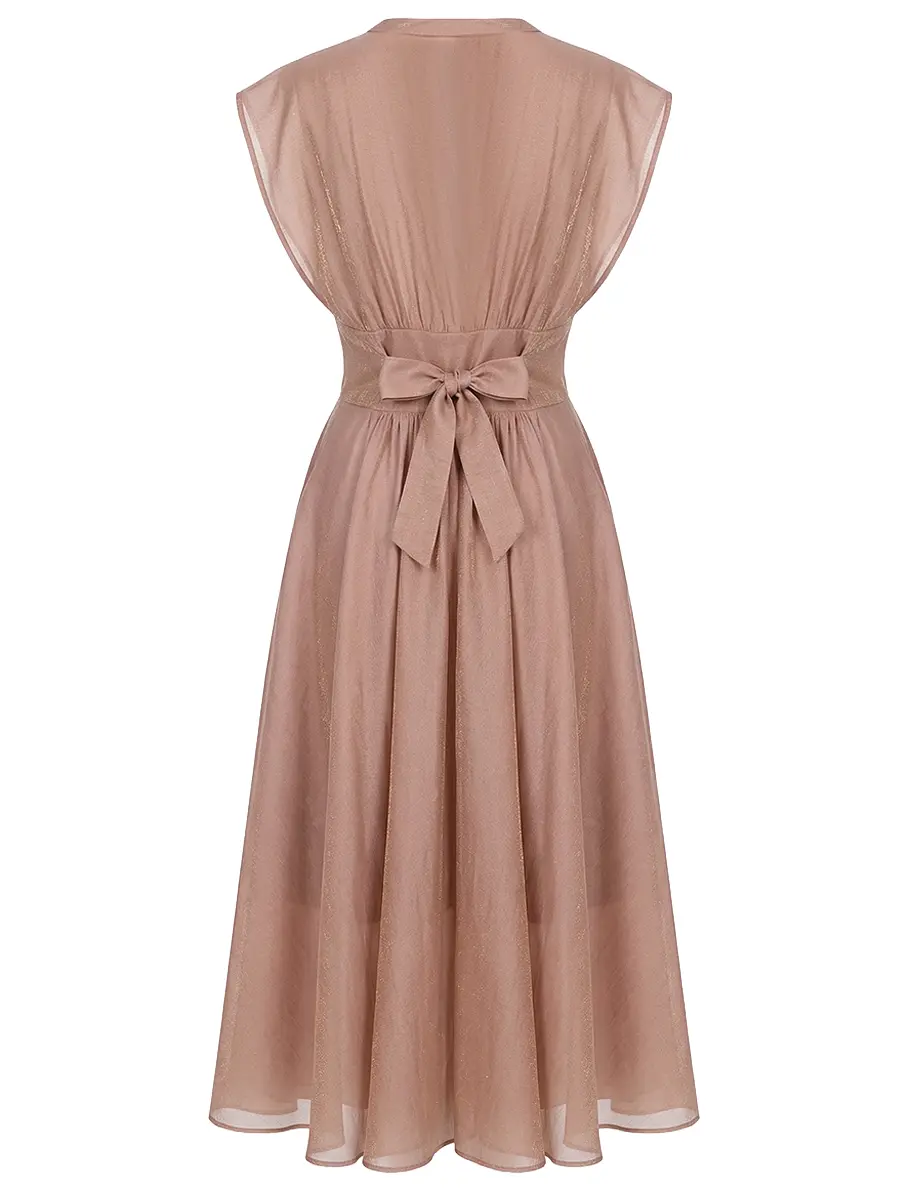 Платье из тенселя