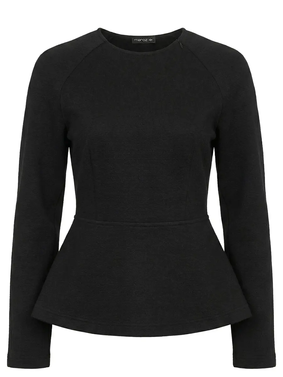 Джемпер с баской