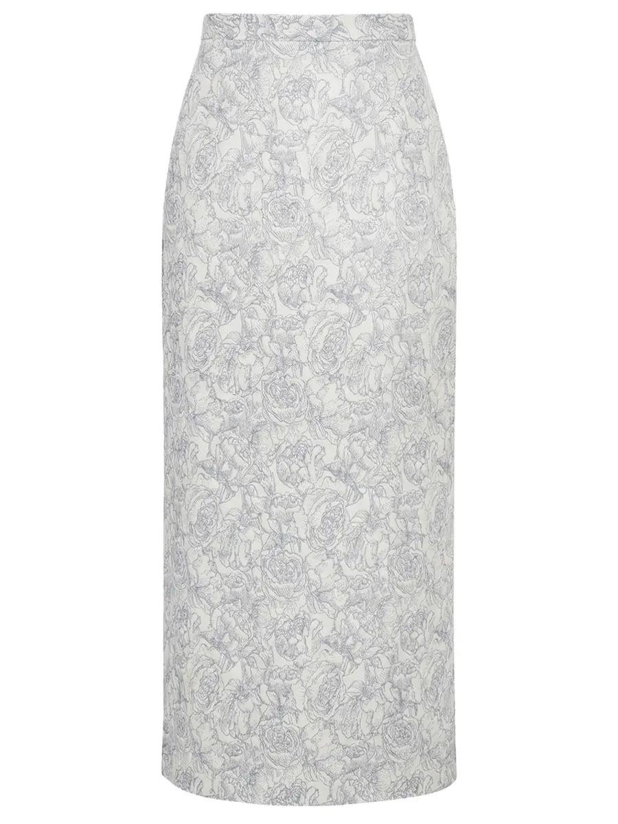 Юбка принтом