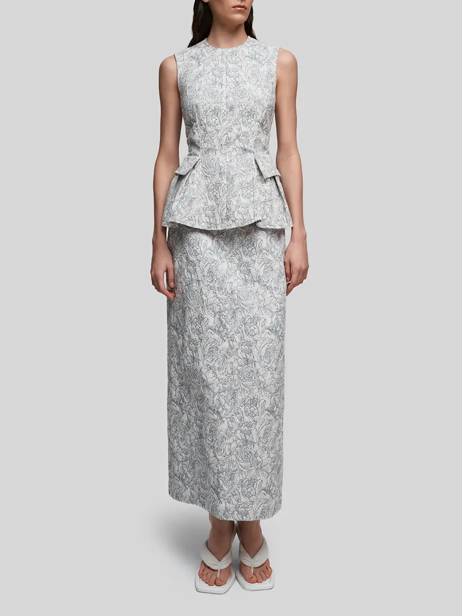 Юбка принтом