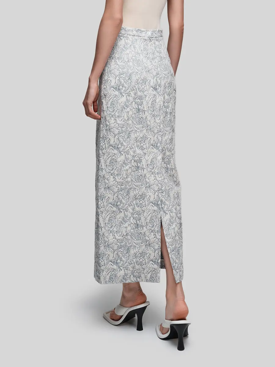 Юбка принтом