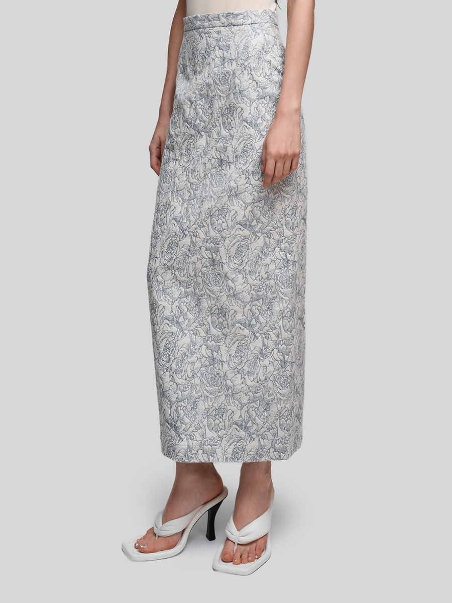 Юбка принтом