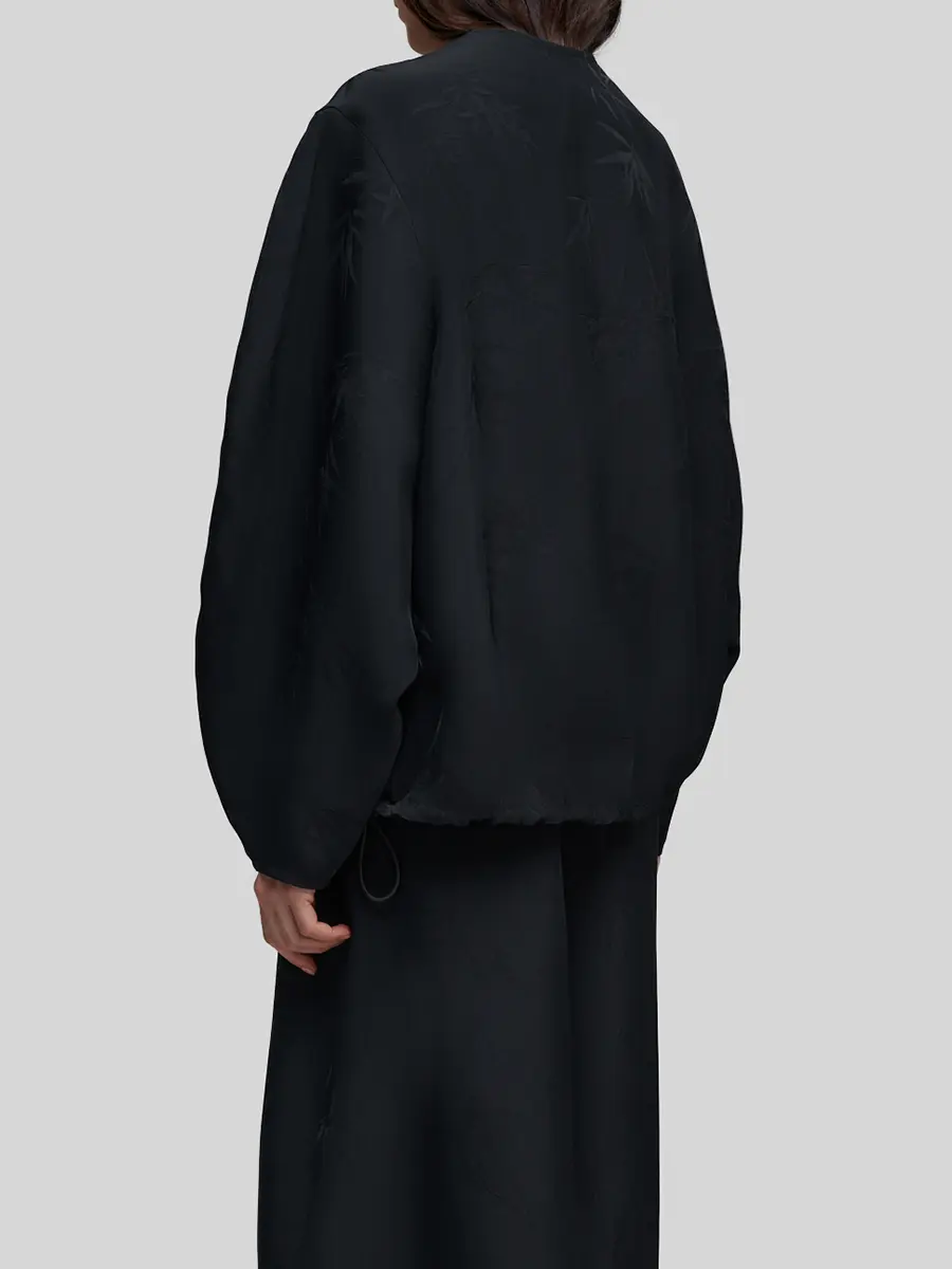 Бомбер из вискозы