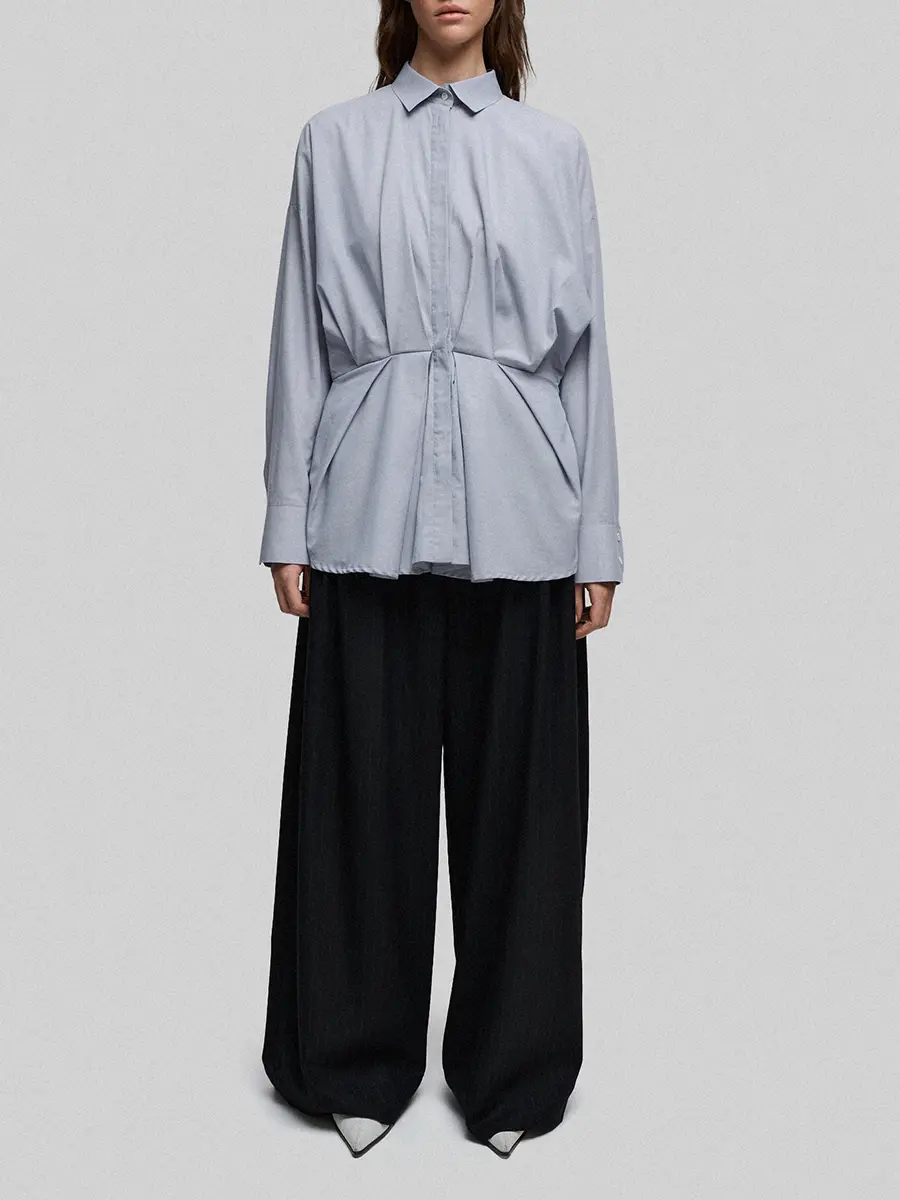 Брюки в полоску