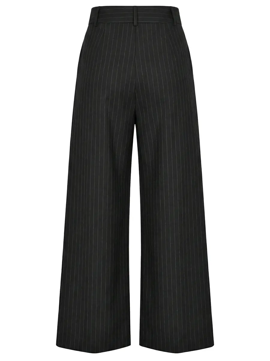 Брюки в полоску