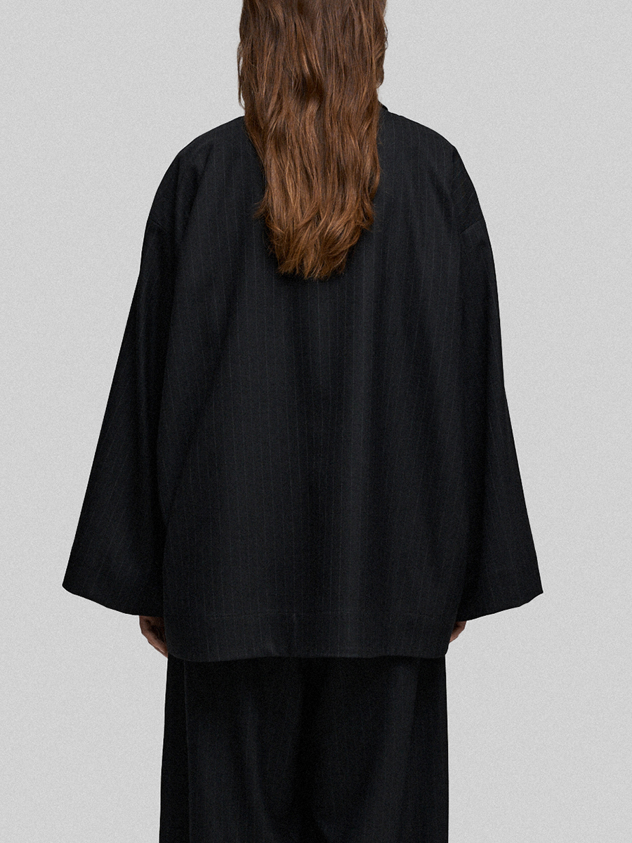 Жакет в полоску