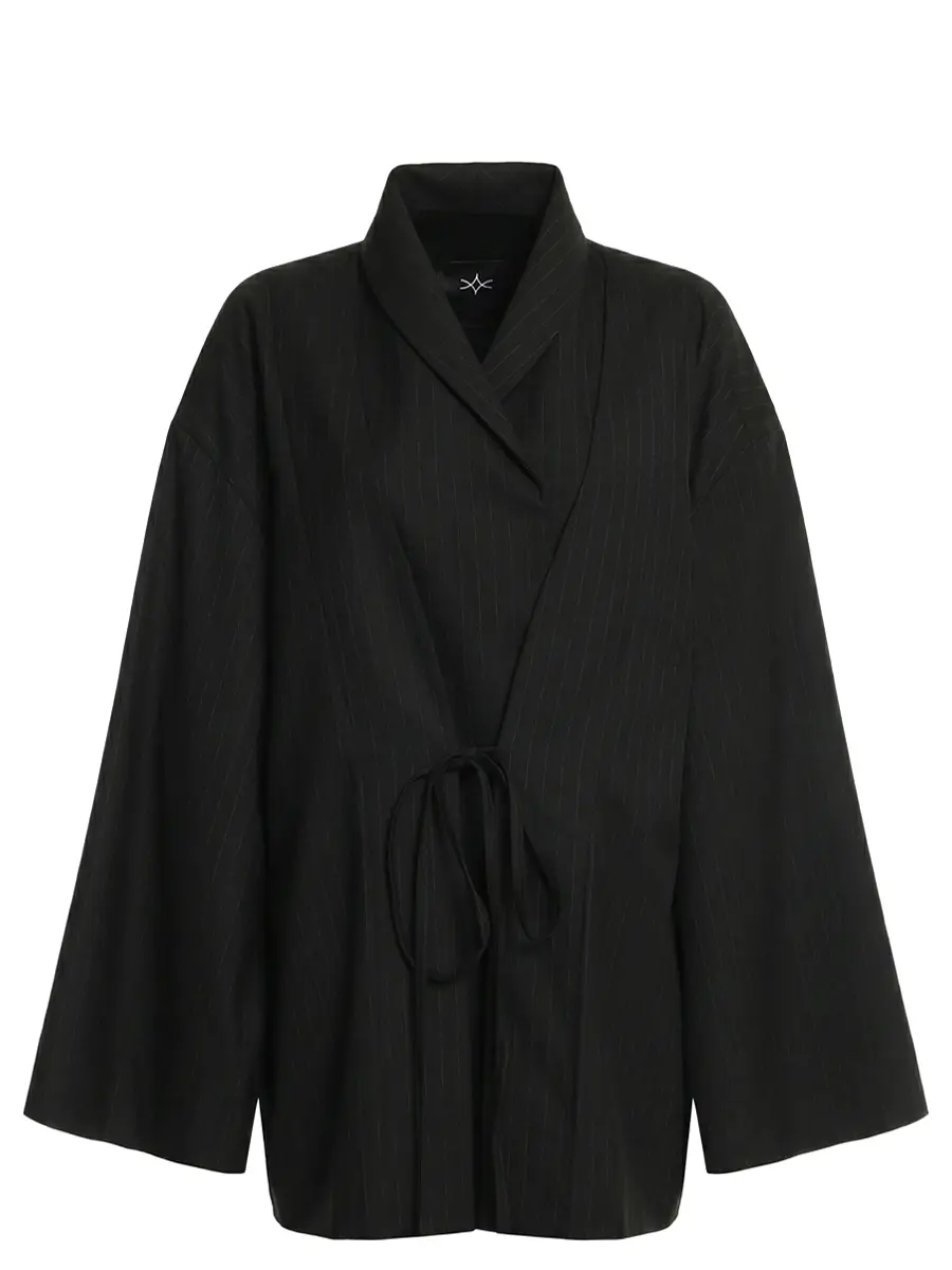 Жакет в полоску