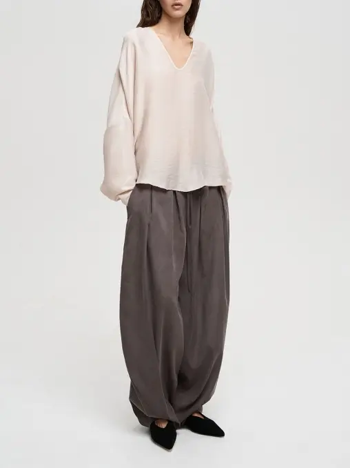 Блуза однотонная MAROZ