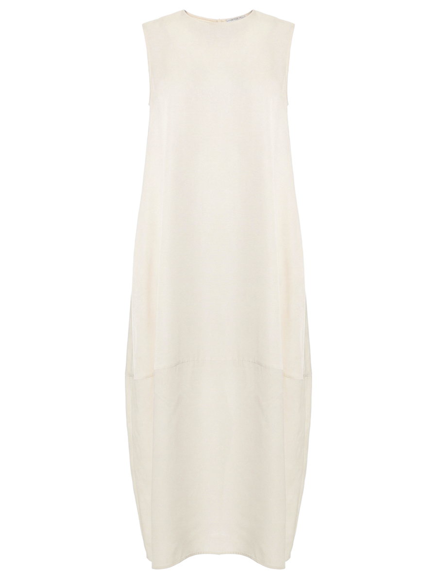 Платье однотонное