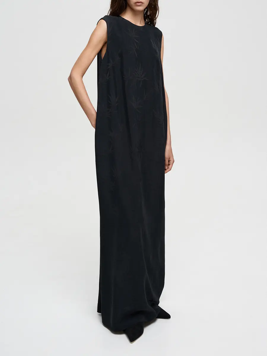 Платье из вискозы