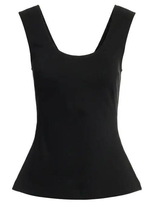 Топ из хлопка и вискозы MAROZ