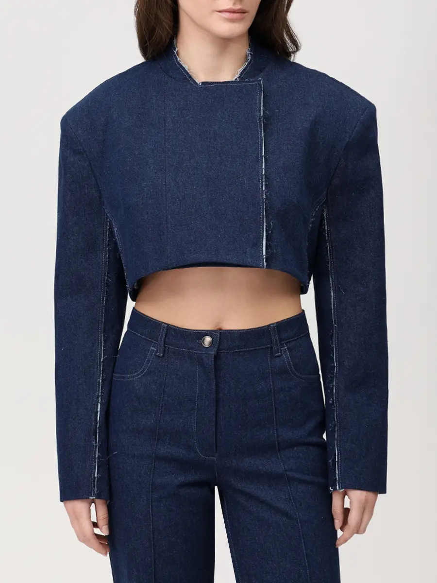 Жакет джинсовый