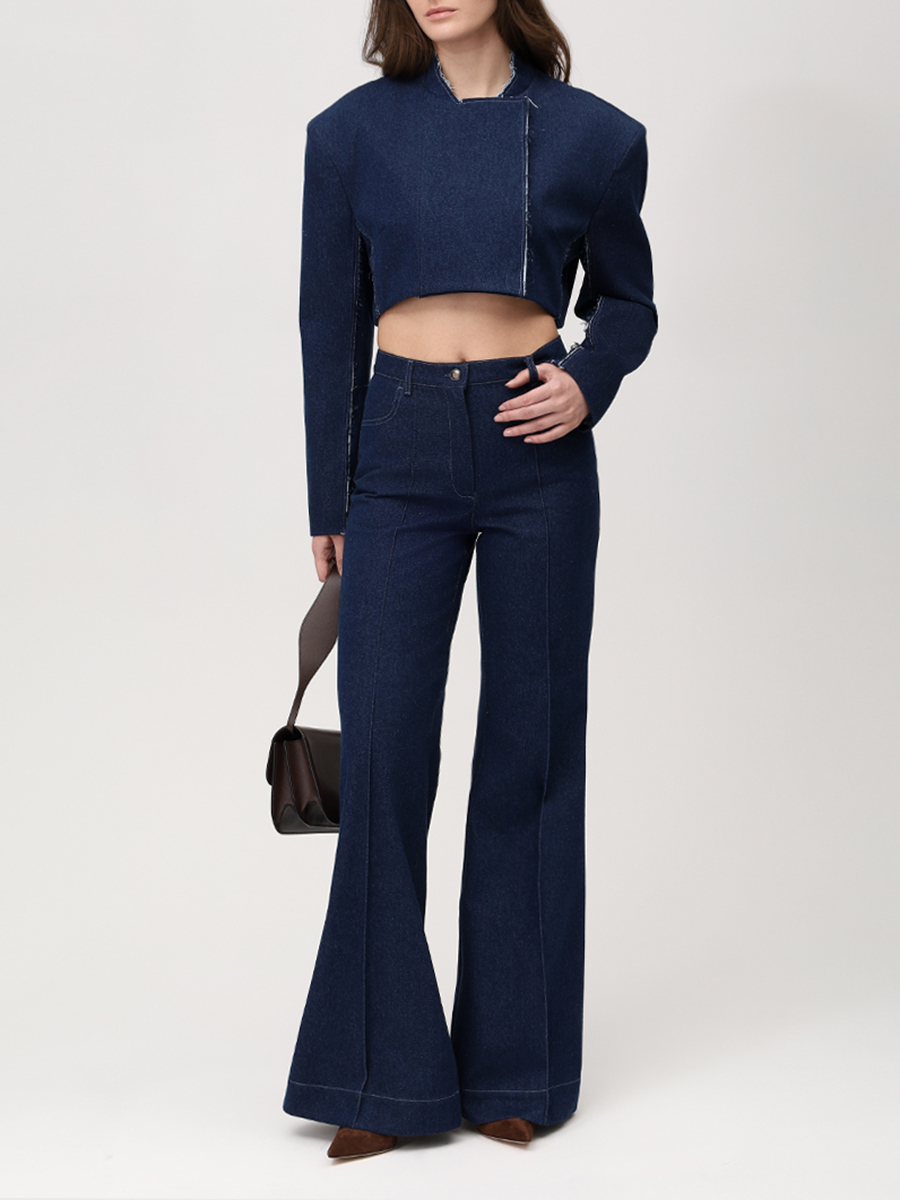 Жакет джинсовый