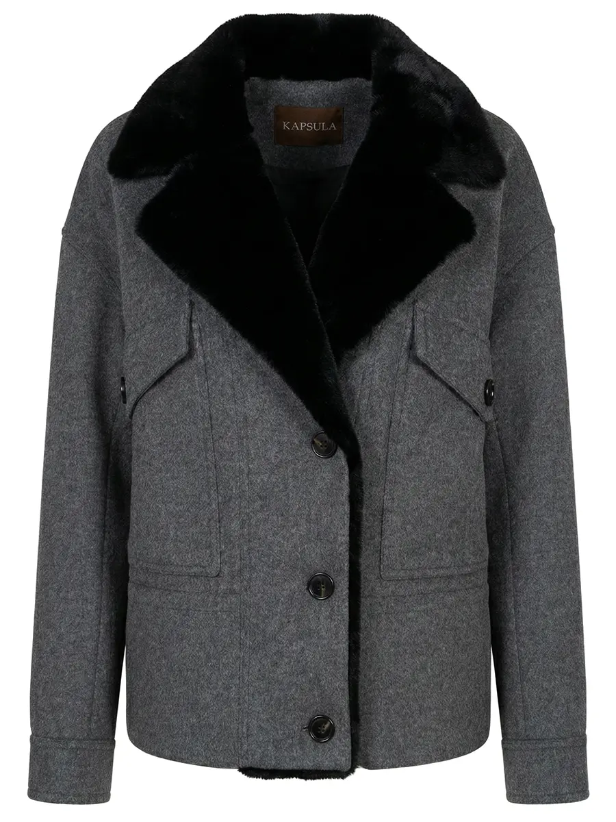 Куртка с экомехом