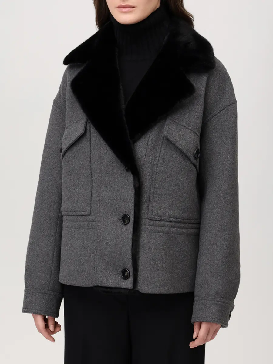 Куртка с экомехом