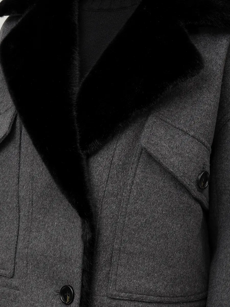 Куртка с экомехом