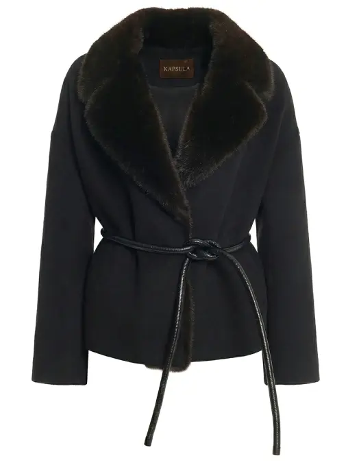 Куртка с экомехом KAPSULA