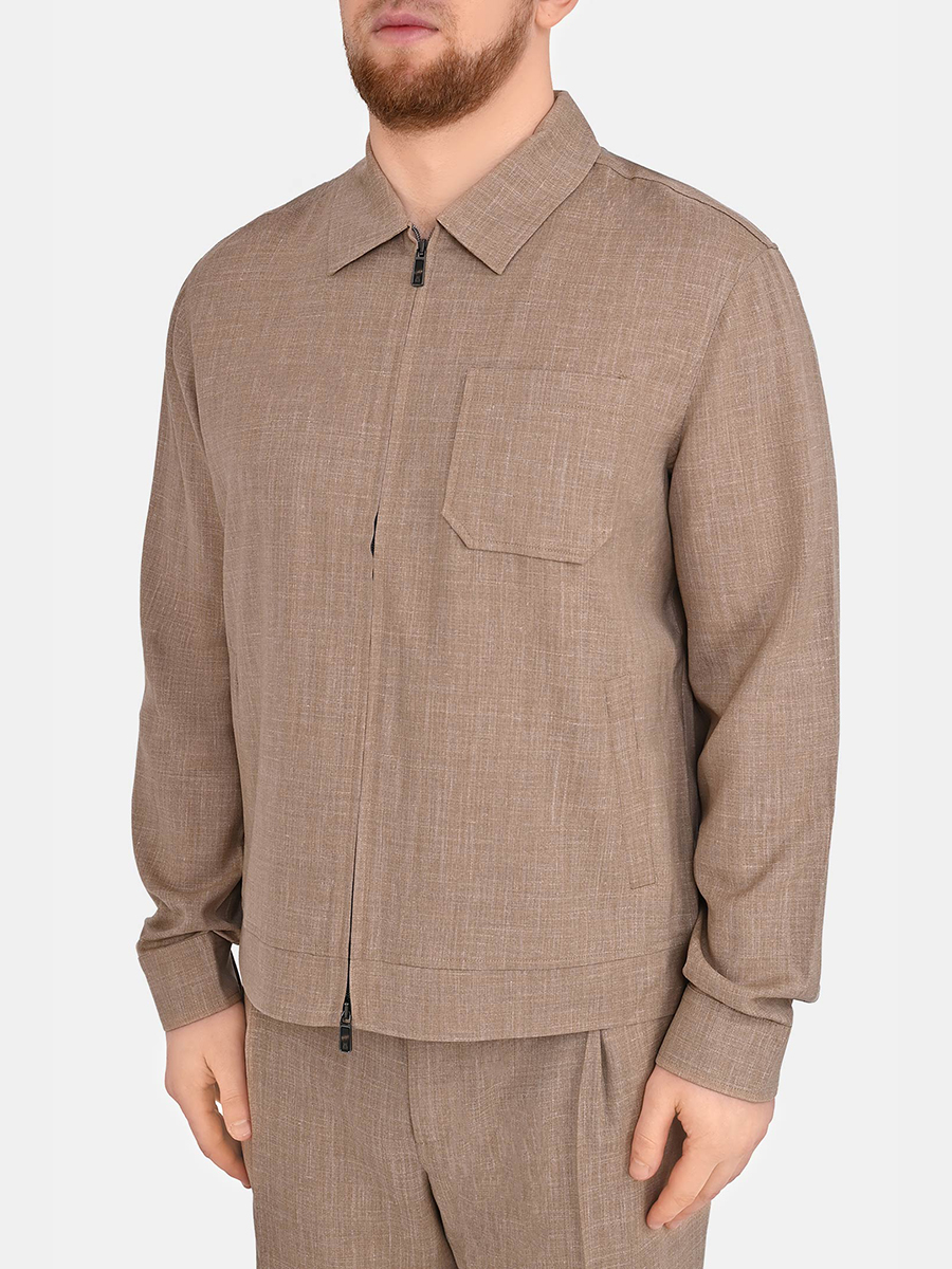 Куртка шерстяная