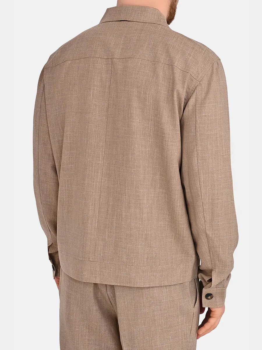 Куртка шерстяная