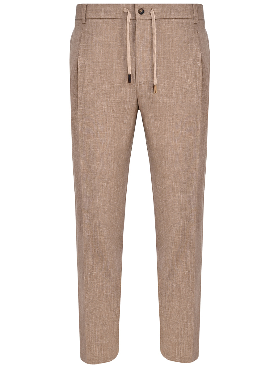 Брюки шерстяные