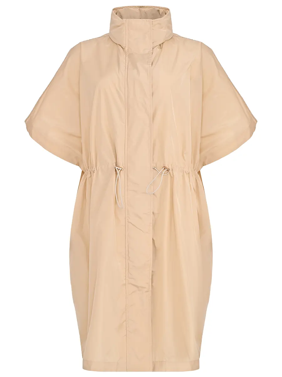 Плащ однотонный