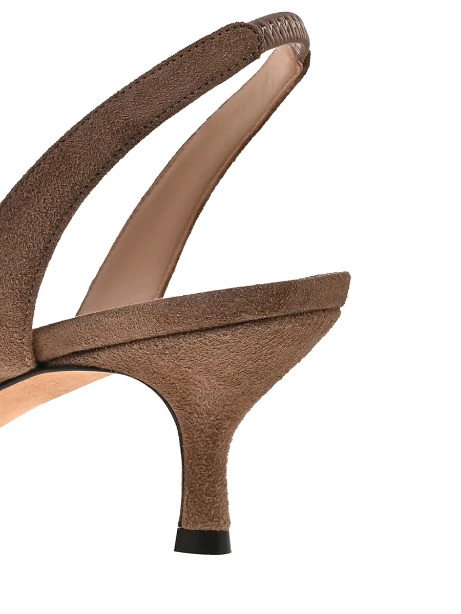 Туфли замшевые