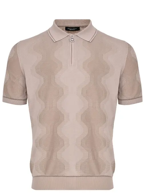 Поло из шелка и хлопка STEFANO RICCI