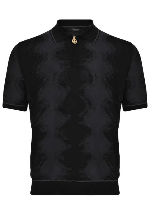 Поло из шелка и хлопка STEFANO RICCI