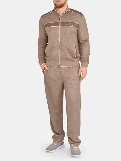 Брюки из шелка и льна STEFANO RICCI