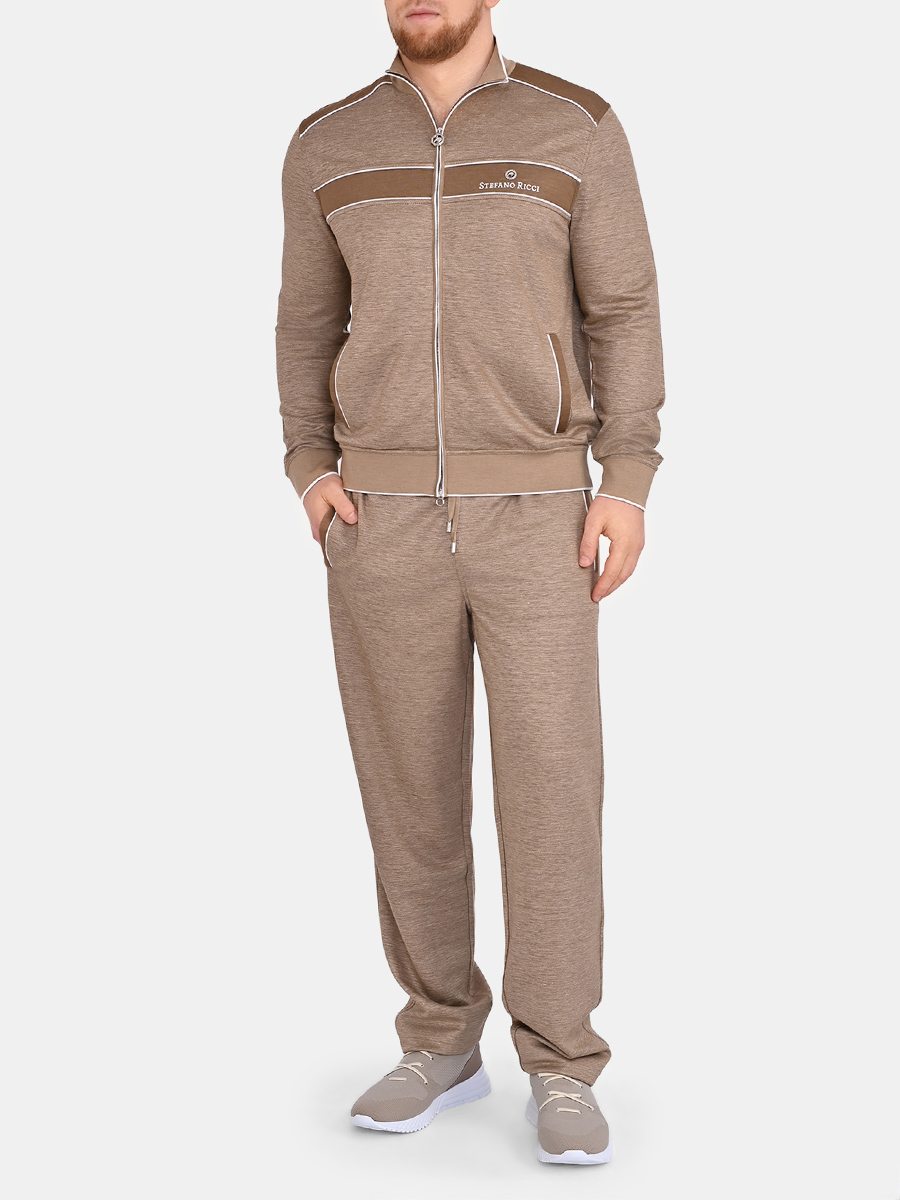 Олимпийка из шелка и льна