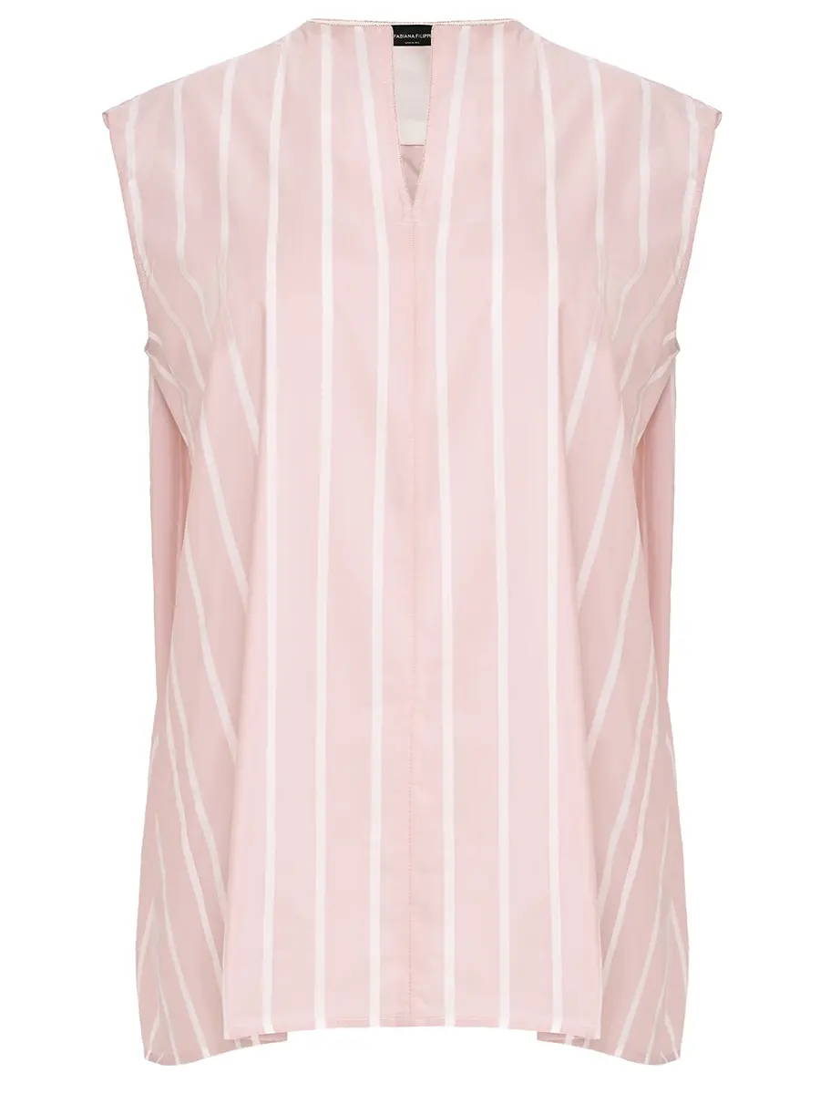 Топ в полоску