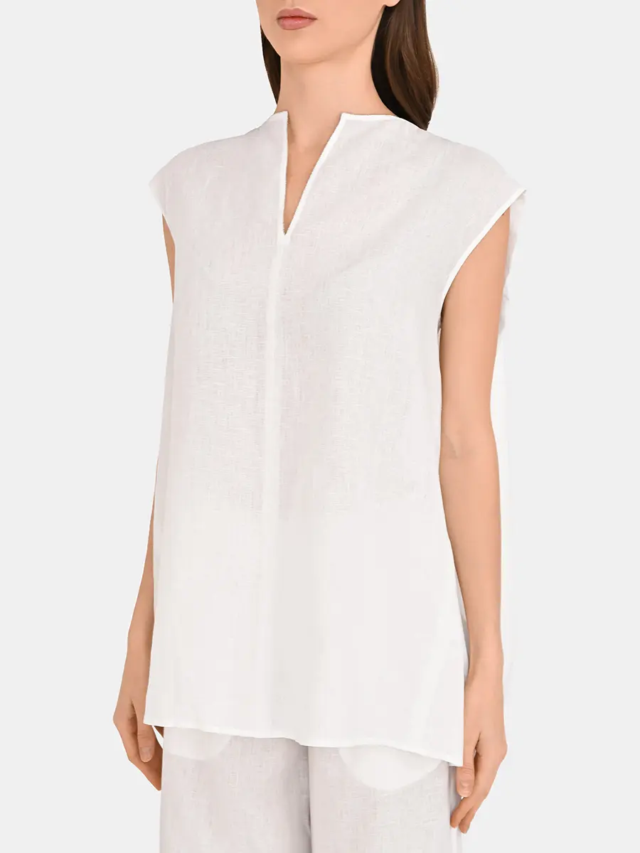 Топ льняной