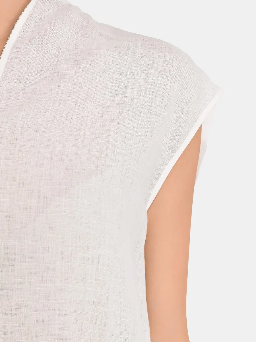 Топ льняной