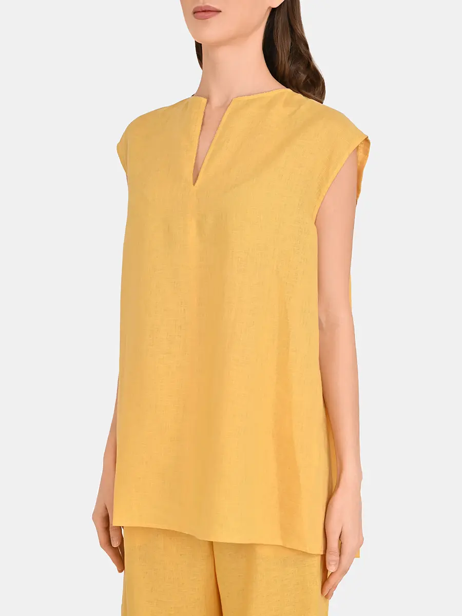 Топ льняной