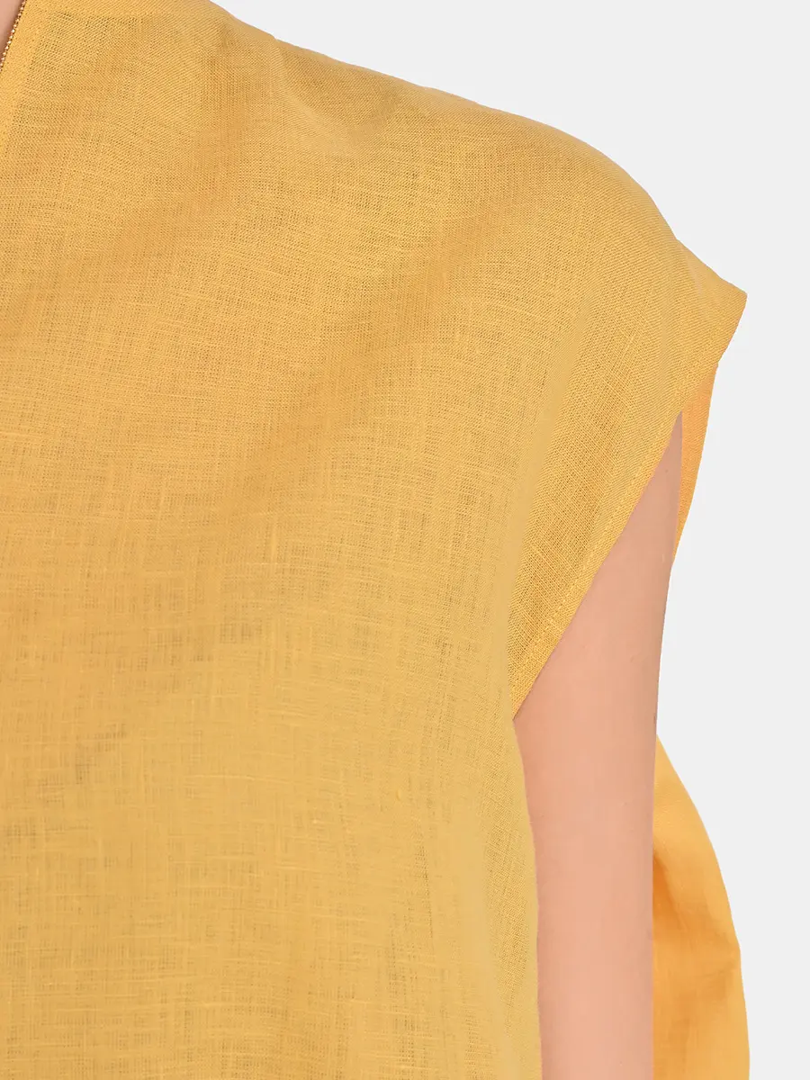 Топ льняной