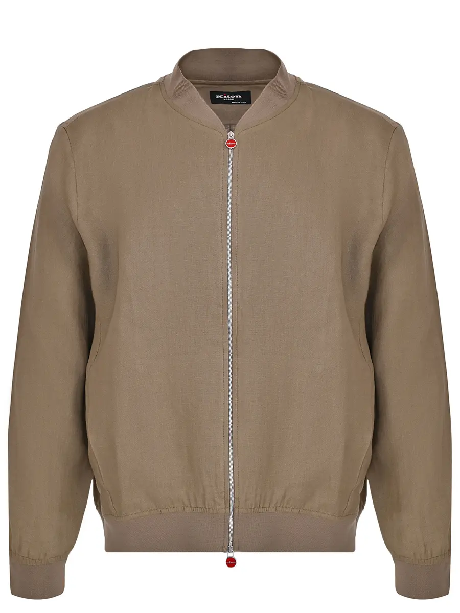 Бомбер льняной