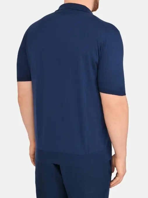 Поло хлопковое KITON