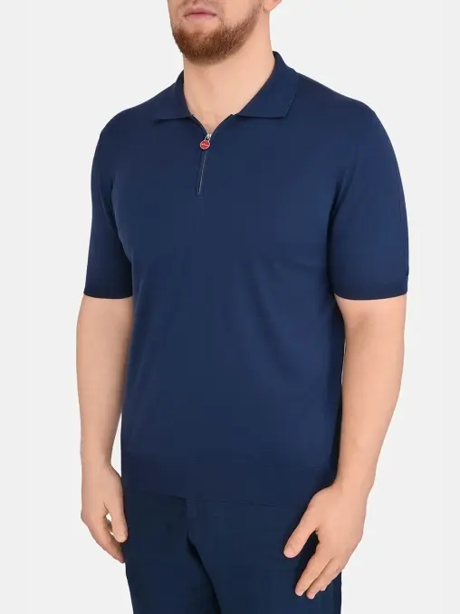 Поло хлопковое KITON