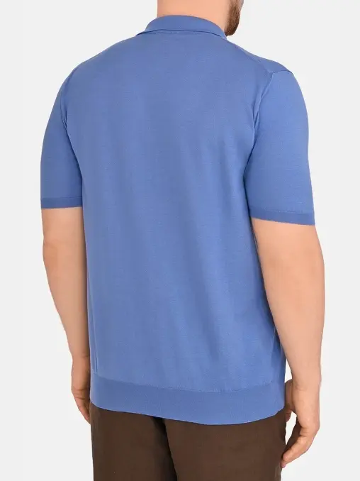 Поло хлопковое KITON