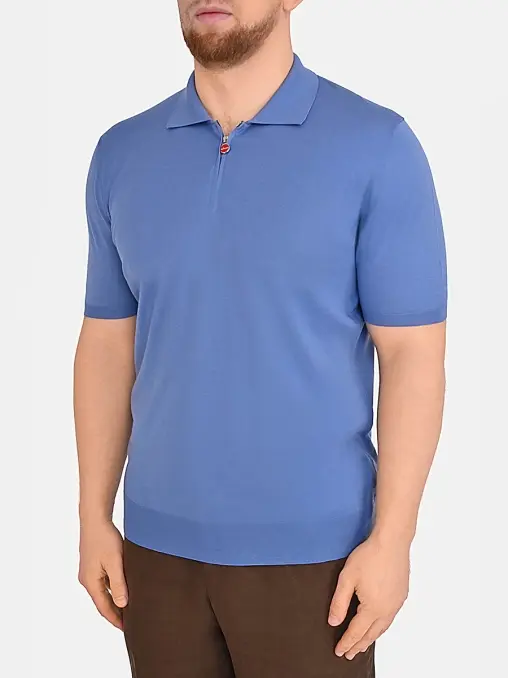 Поло хлопковое KITON
