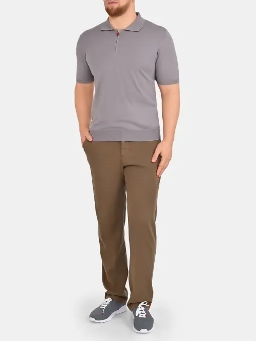 Поло хлопковое KITON