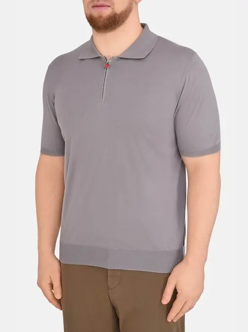 Поло хлопковое KITON