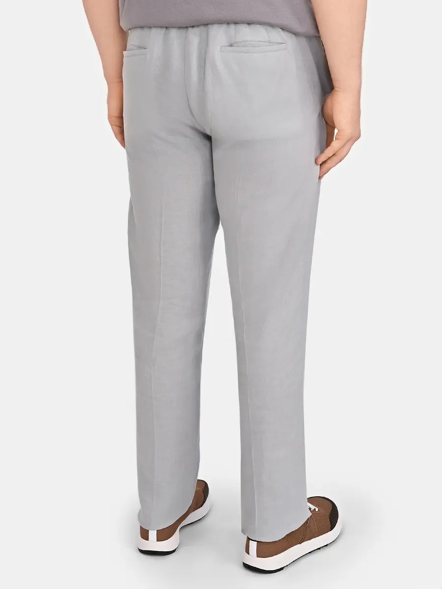 Брюки льняные