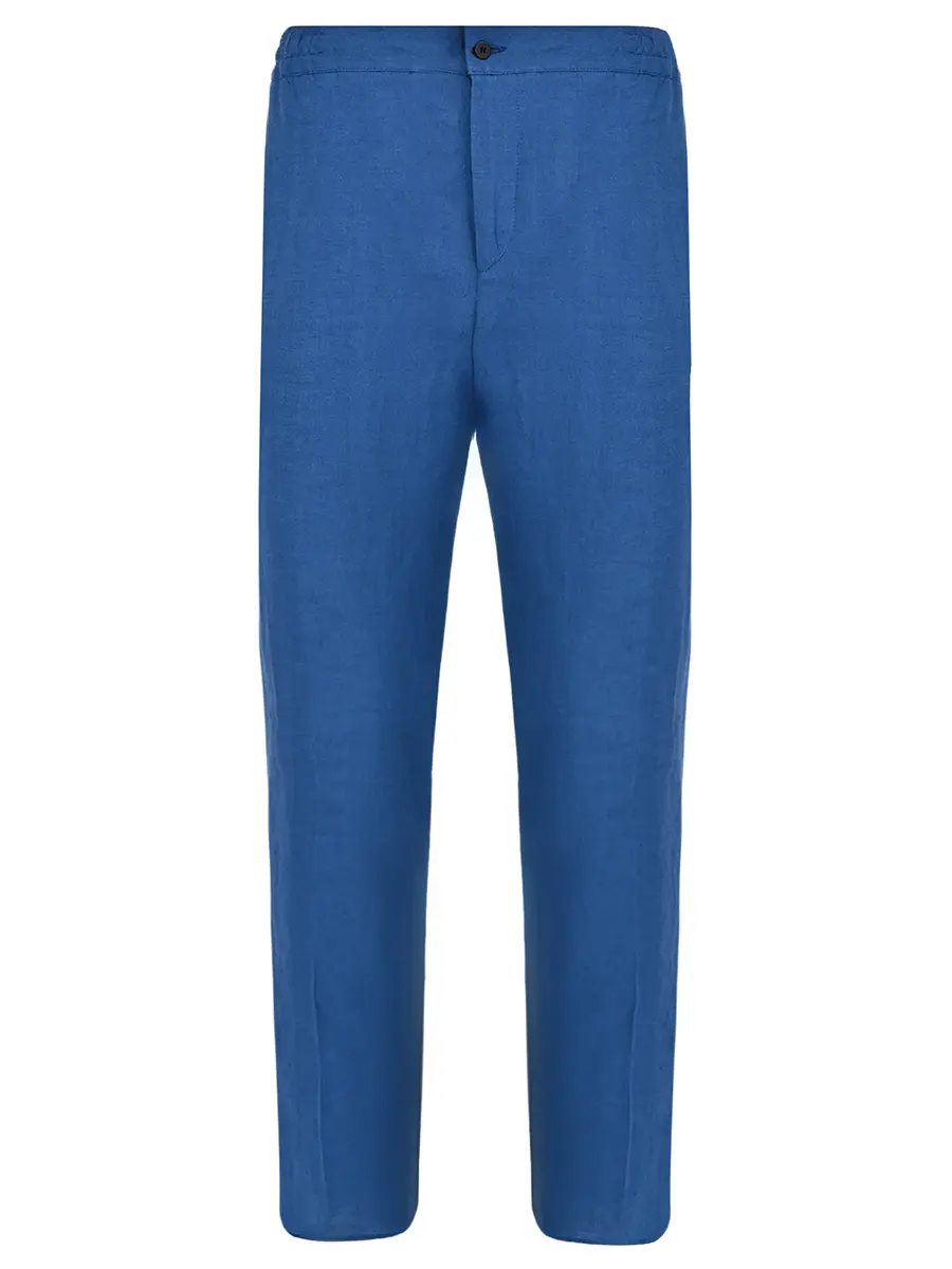 Брюки льняные