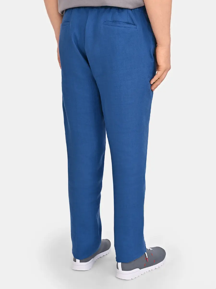 Брюки льняные