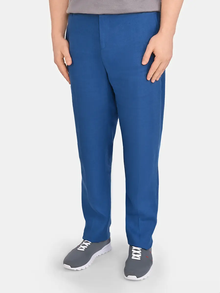 Брюки льняные