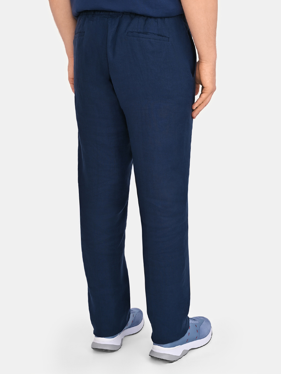 Брюки льняные