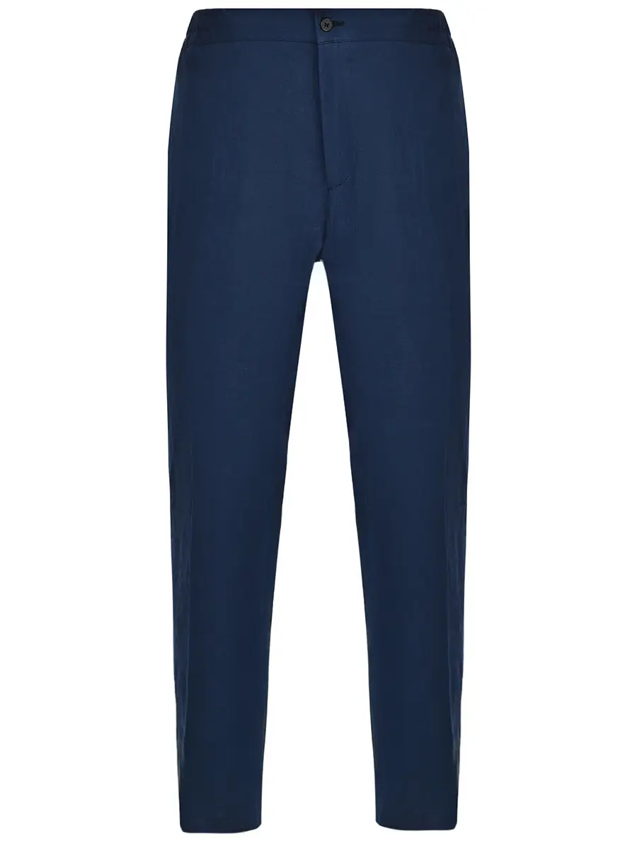 Брюки льняные